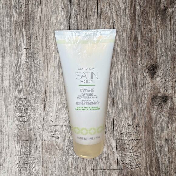 Mary Kay Other - Mary Kay White Tea & Citrus Satin Body Revitalizing Shea Scrub ~ New ~ Sealed